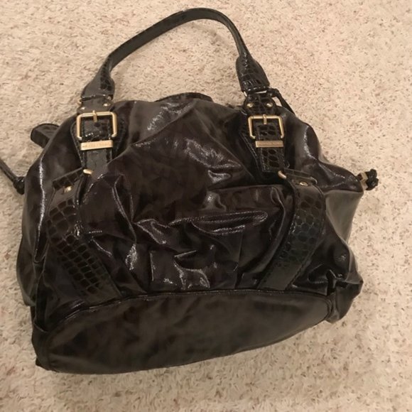 Michael Kors Oversized Faux Croc Tote Bag | Y2K Statement Shoulder Bag - Picture 4 of 6